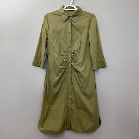 LUISA CERANO Button-Up Shirt Dress size US 8 - Picture 5 of 15